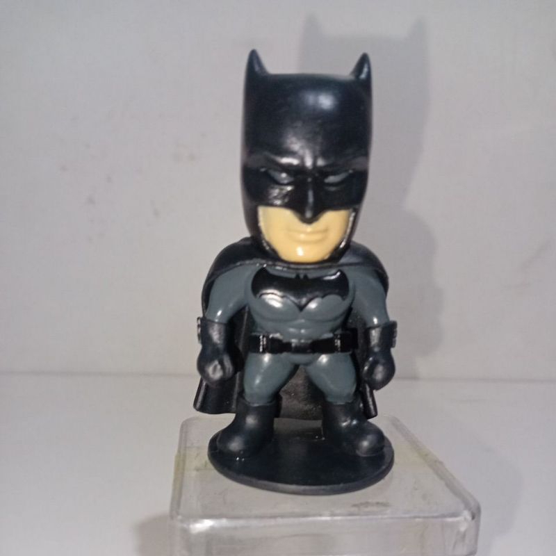 Boneco Batman Toy Art Batman vs Superman Bobs 2016 Colecionável 7cm - Usado