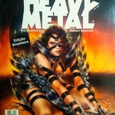 REVISTA HEAVY METAL MANARA. GIGER. CORBEN