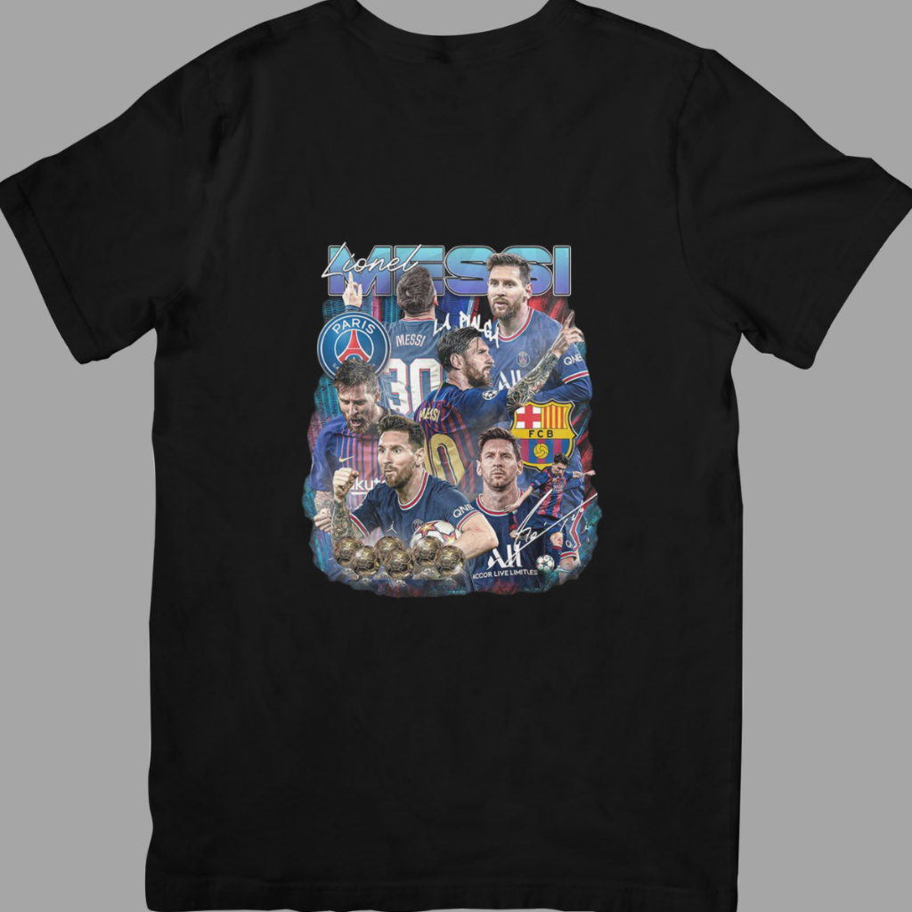 Camiseta personalizada Lionel Messi Barcelona PSG Argentina copa do mundo bola de ouro