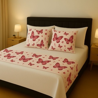 Kit Peseira Casal | Queen | King + 2 Capas de Almofadas 40x40 Percal 100% Algodão, Conforto e Qualidade Premium! ✨ em Oferta na Shopee