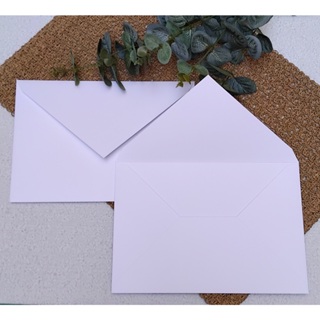 Envelope para Convite Branco Liso - Tamanho 16x22 - Modelo Bico horizontal 560 em Oferta na Shopee