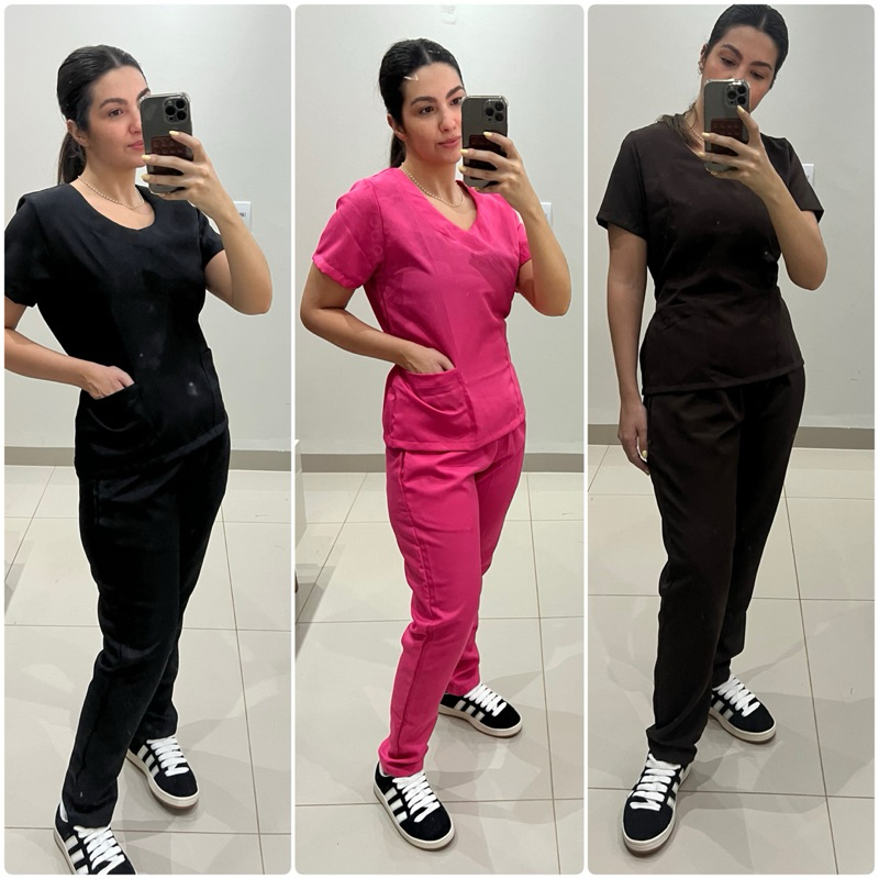 Scrub Pijama Hospitalar FEMININO em Oferta na Shopee