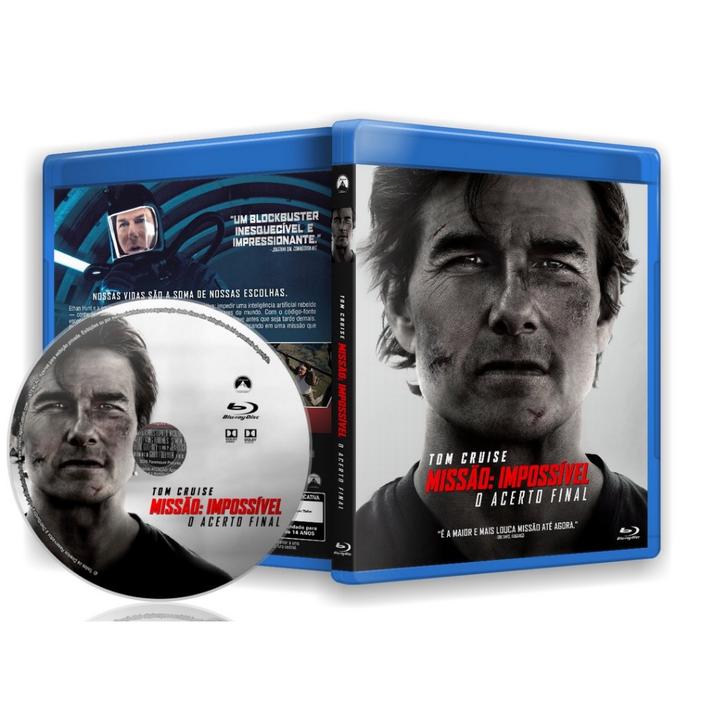 Filme Bluray: Missão: Impossível - O Acerto Final (2025) Dublado e Legendado (SEM ESTOJO)