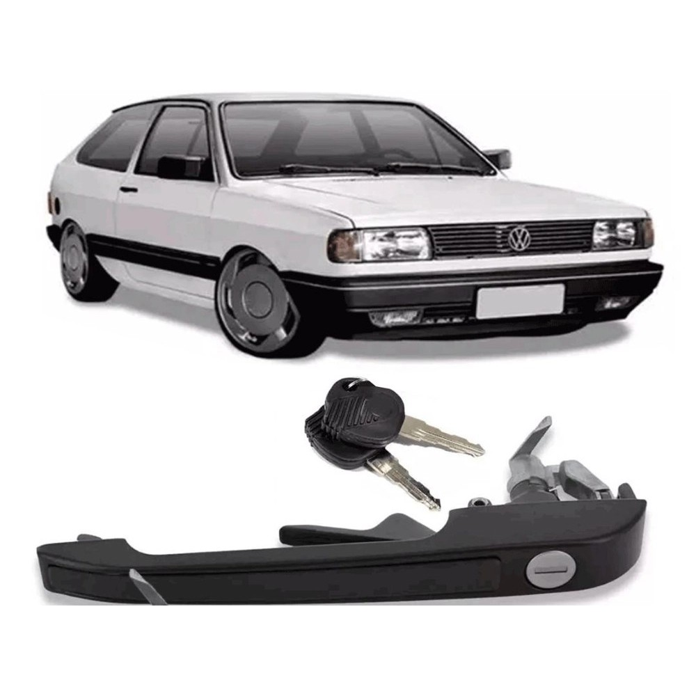Maçaneta Externa (Lado Esquerdo Motorista ) Gol Quadrado / Saveiro /Parati/ Voyage /87 a 94  Santana ate 1989