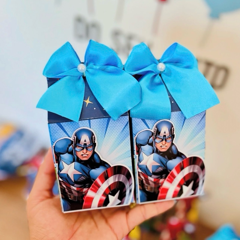 PEGUE E MONTE - Kit Festa Personalizados vingadores | Lembrancinhas de aniversário | Caixinhas para festa