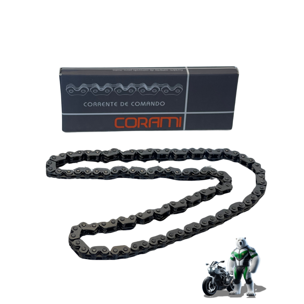 Corrente de Comando Cg Titan 150 2004 2005 2006 2007 2008 Fan 150 Esi 2010 2011 2012 2013 Bros 150 em Oferta na Shopee