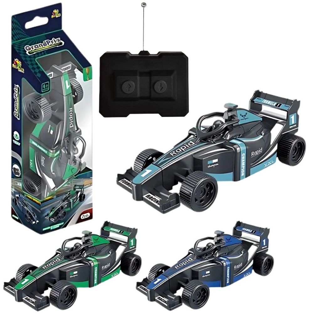 Carrinho Formula 1 Controle Remoto Presente Menino Brinquedo Carro Ré Frente em Oferta na Shopee