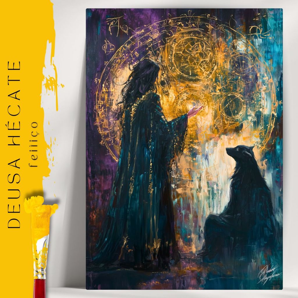 Deusa Hécate Hécate - Feitiço - Bruxaria - Wicca - Mitologia Grega - Envio Imediato