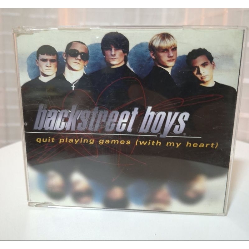 CD Single Importado – Backstreet Boys "Quit Playing Games (With My Heart)" raridade - item de colecionador
