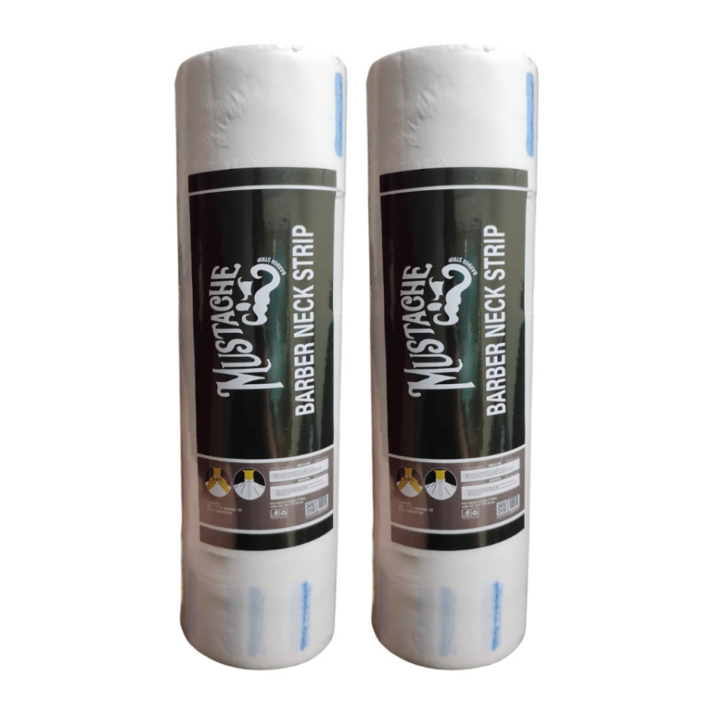 kit com 2x Pacote Gola Higiênica Mustache Descartável | Cada pacote com 5 rolos | 1000 unidades | Pronta Entrega