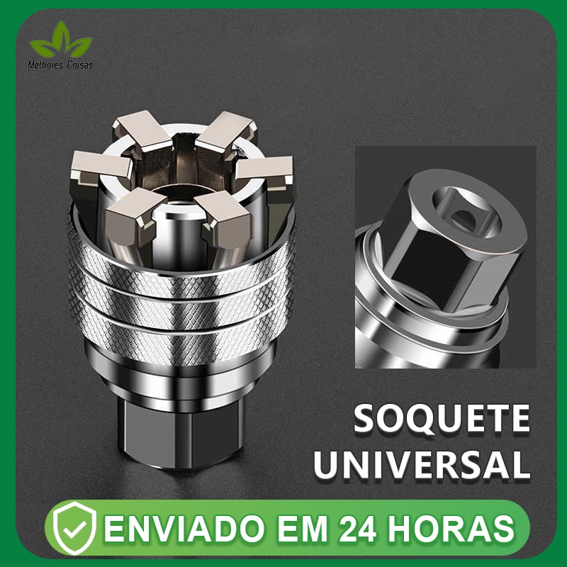 Soquete Universal Hexagonal Ajustável,Para Ferramentas De Perfuração E Catraca