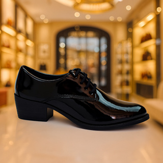 Sapato Mocassim Oxford Salto Baixo do Bico Fino Arredondado em Oferta na Shopee