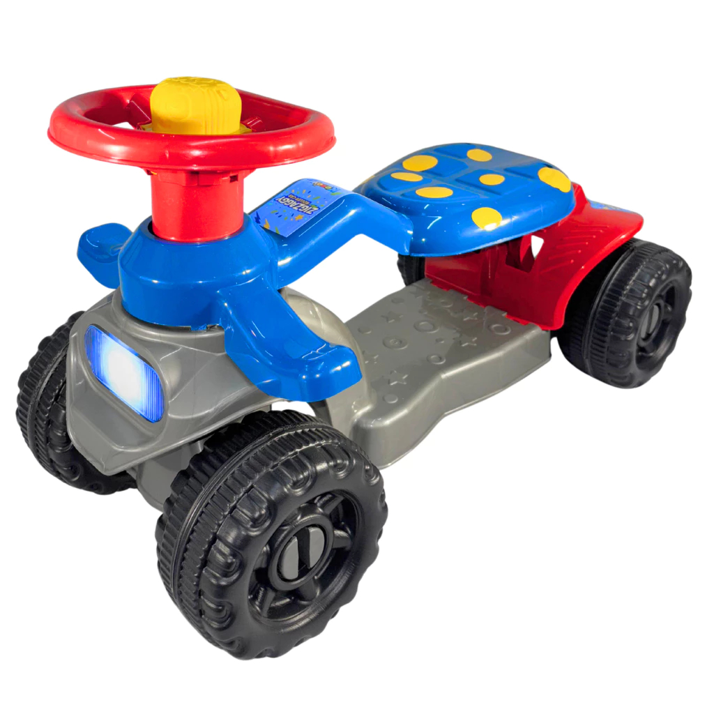 Quadriciclo Andador Gira Gira Infantil - 1 a 3 anos até 16kg - Desenvolvimento de Coordenação Motora em Oferta na Shopee
