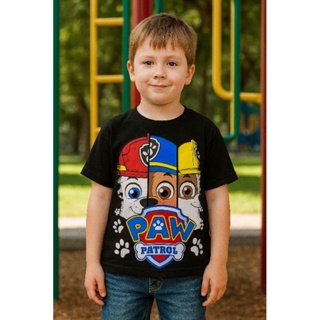 Camiseta Infantil Patrulha Canina Menino/Menina Manga Curta em Oferta na Shopee