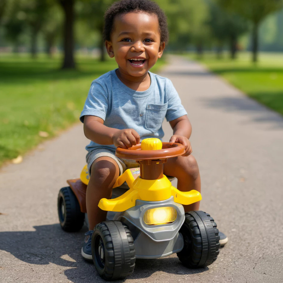 Totoka Andador Gira Gira - Menino 16kg 1 a 3 anos Cert Inmetro - Volante C/ Buzina - Queen Shop em Oferta na Shopee