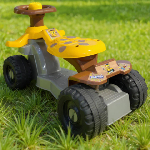 Mini Quadriciclo Andador Gira Gira 16kg 1 a 3 anos Cert Inmetro - Volante C/ Buzina - Queen Shop em Oferta na Shopee