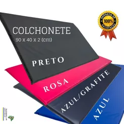 colchonete 90x45X2,5 -90X40X2 & (3cm) - 70x40x2 - berçários exercícios físicos, academia, ginastica, pet, yoga, creche.