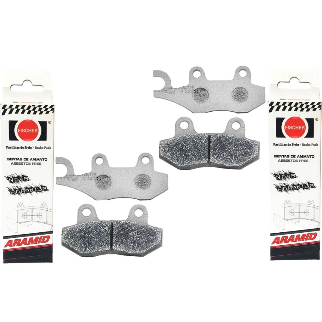 Pastilha de freio kit dianteira + traseira Ninja 250 Ninja 300 Ninja 400 Ninja 500 z300 z400 z500