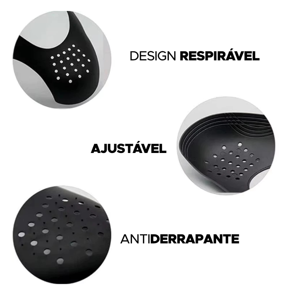 1 Par de Suportes para Calçados Previne formas de Vincos em Calçados Adequados para Tênis Esportivo