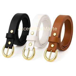 kit 3 cinto feminino fivela dourado Adulto e Infantil em Oferta na Shopee