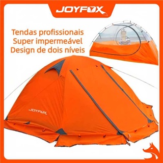 Barraca Camping 4 Pessoas 3500mm Impermeavel Profissional JOYFOX Tenda de trekking de montanha em Oferta na Shopee