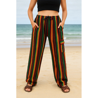 Calça Peruana Jamaicana Reggae Calça Larga em Oferta na Shopee