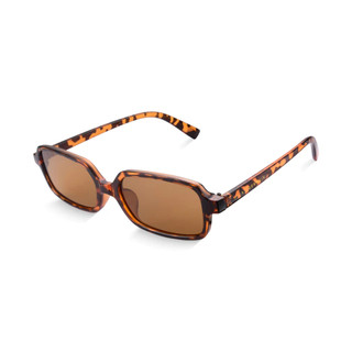 Óculos de Sol Retangular Ibiza Tortoise Clássico Retrô Unissex Proteção UV400 Premium Estilo Moderno