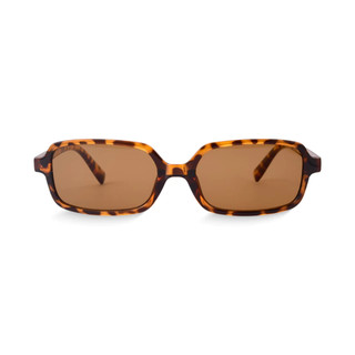 Óculos de Sol Retangular Ibiza Tortoise Clássico Retrô Unissex Proteção UV400 Premium Estilo Moderno