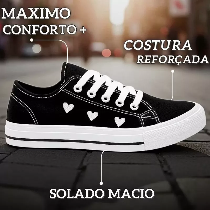 Tênis Casual Feminino: Conforto a R$ 25,90! ❤️