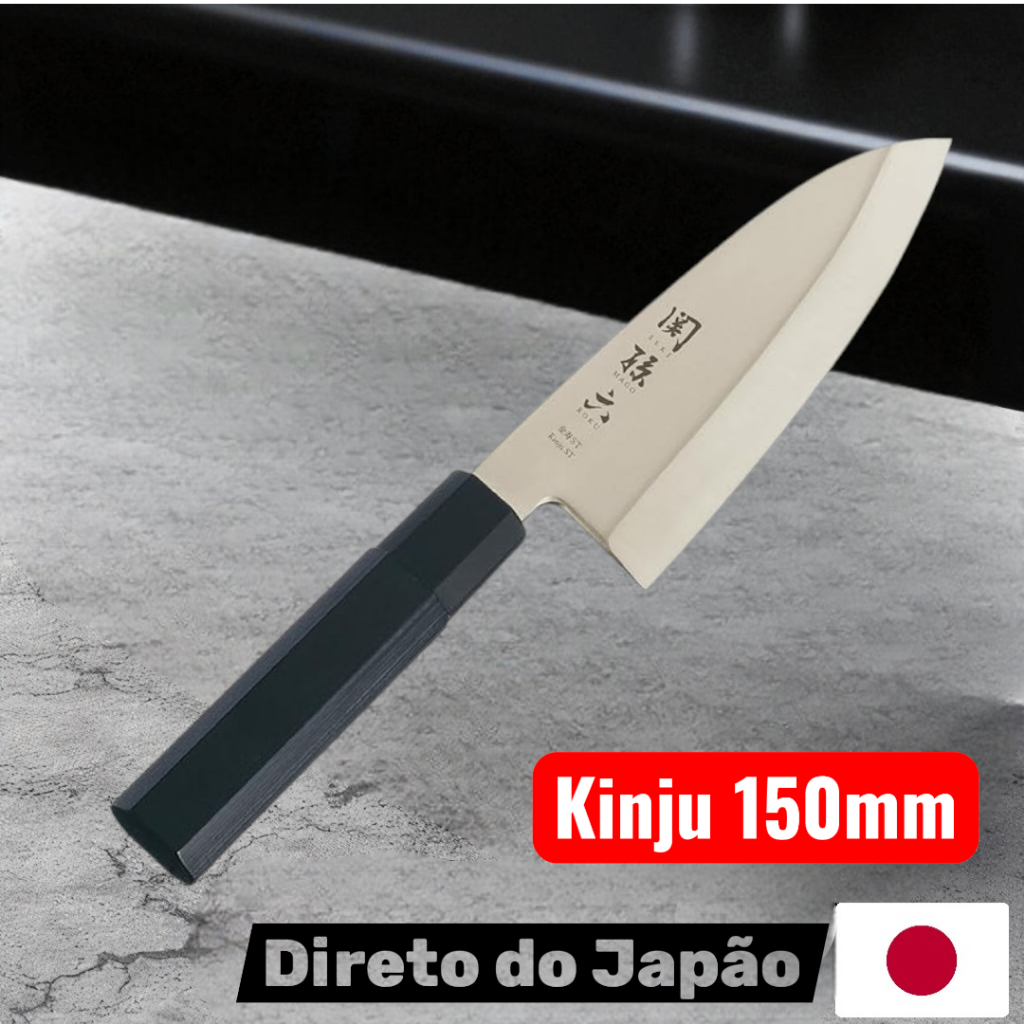 Kai Corporation KAI Deba Knife Seki magoroku Kinju Aço Antelhado Made no Japão AK1101