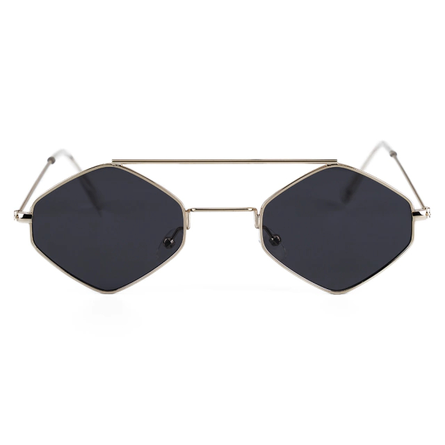 Óculos de Sol Lane Black Gold Aviador Retrô Clássico Unissex Proteção UV400 Premium Estilo Moderno em Oferta na Shopee