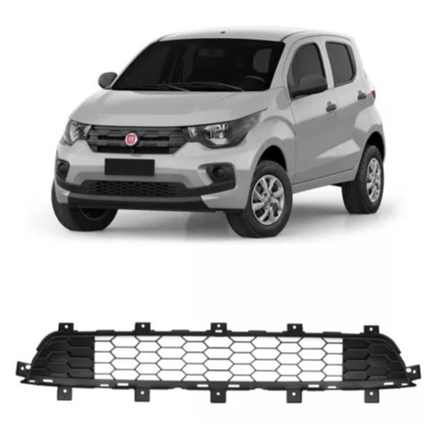 Grade Inferior Parachoque Fiat Mobi 2016 2017 2018 2019 2020