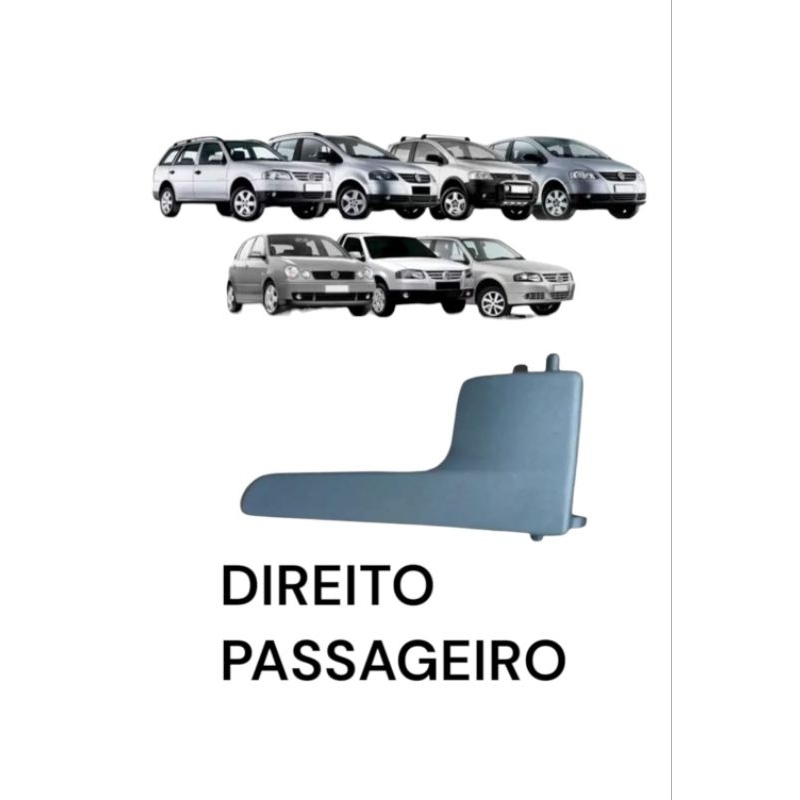 Puxador Porta Interno Gol Fox Saveiro Parati G4 Original
