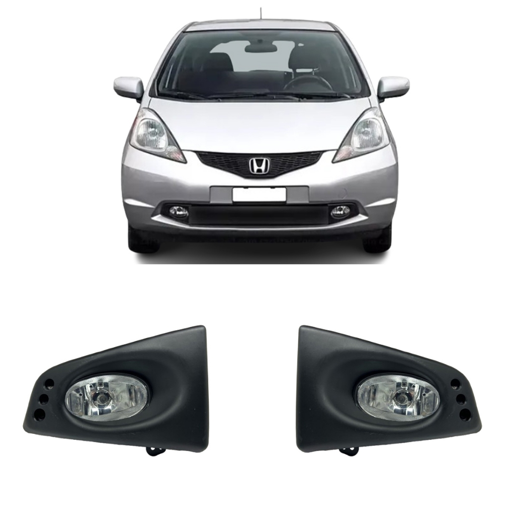 Farol De Milha Neblina Fit 2009 2010 2011 2012 em Oferta na Shopee