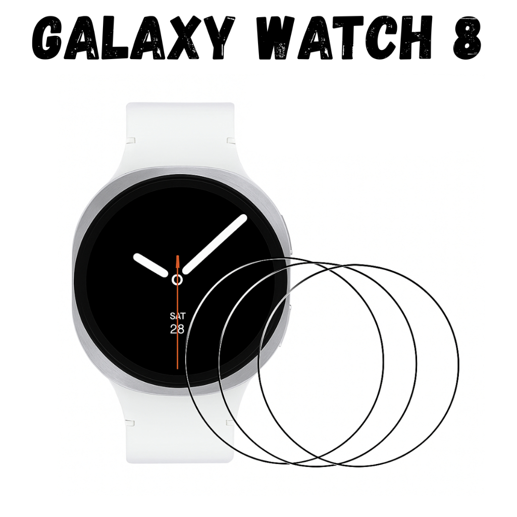 Película para Samsung Galaxy Watch 8 40mm 44mm Classic 46mm em Oferta na Shopee