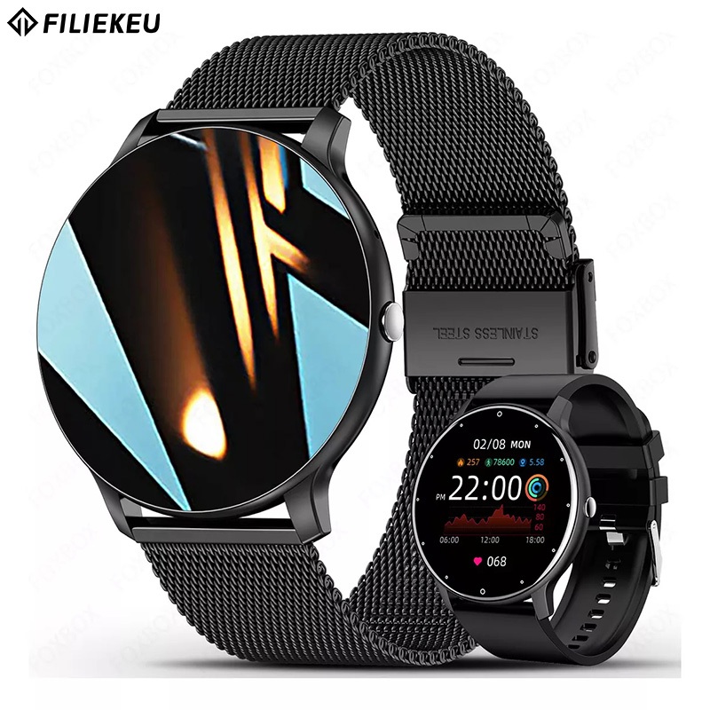 FILIEKEU Relógio Inteligente Bluetooth Chamada À Prova D'água Esportes Fitness relogio Smartwatch