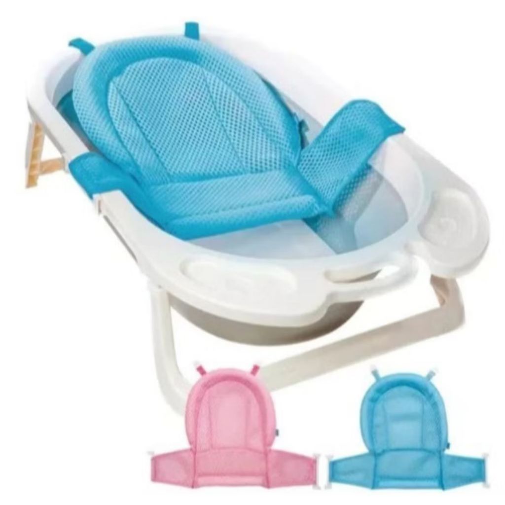 Rede de Banho Para Banheira Bebê Infantil Macia Ajustável Antiderrapante Premium Envio Rápido!