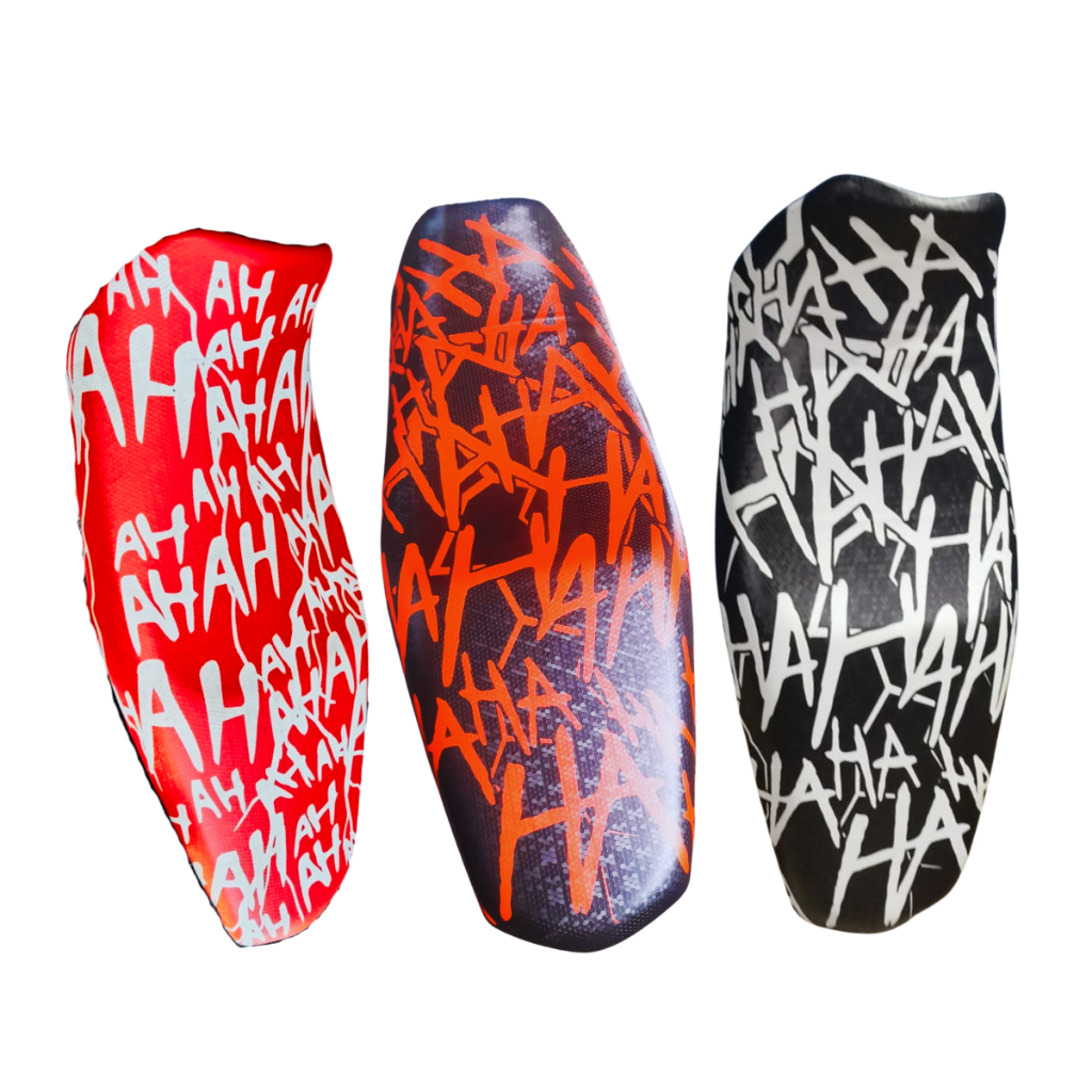 Capa Emborrachada Banco Moto Pintada Ha Ha Ha - Titan Start Fan Yamaha Ybr em Oferta na Shopee