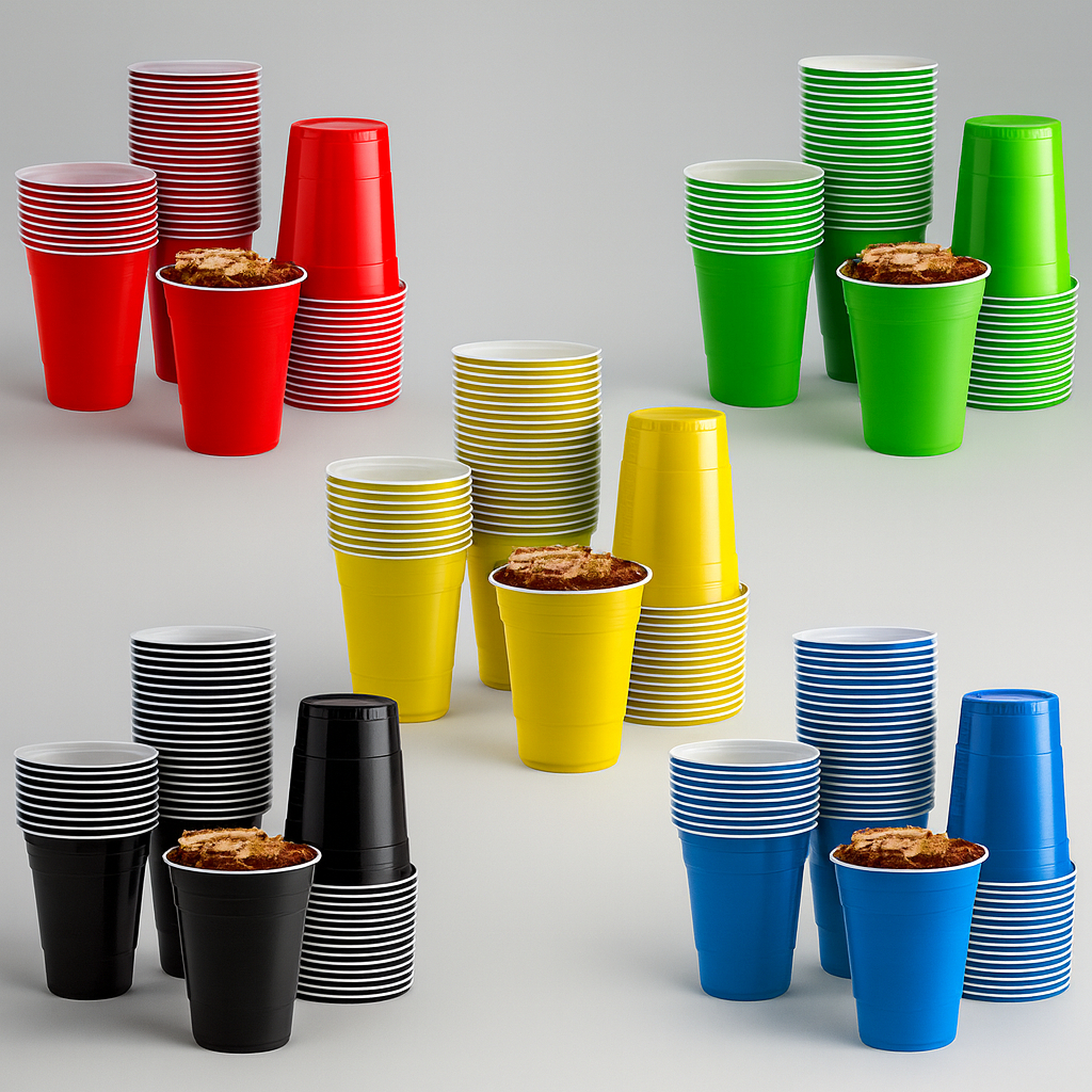 Copo Americano Beer Pong Red Cup 400ml C/50un Escolha a Cor em Oferta na Shopee