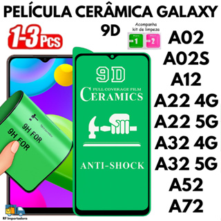 Película De Cerâmica Flexível Hidrogel 3D/9D Para Samsung A02 A02S A12 A22 4/5G A32 4/5G A52 A52S A72 em Oferta na Shopee