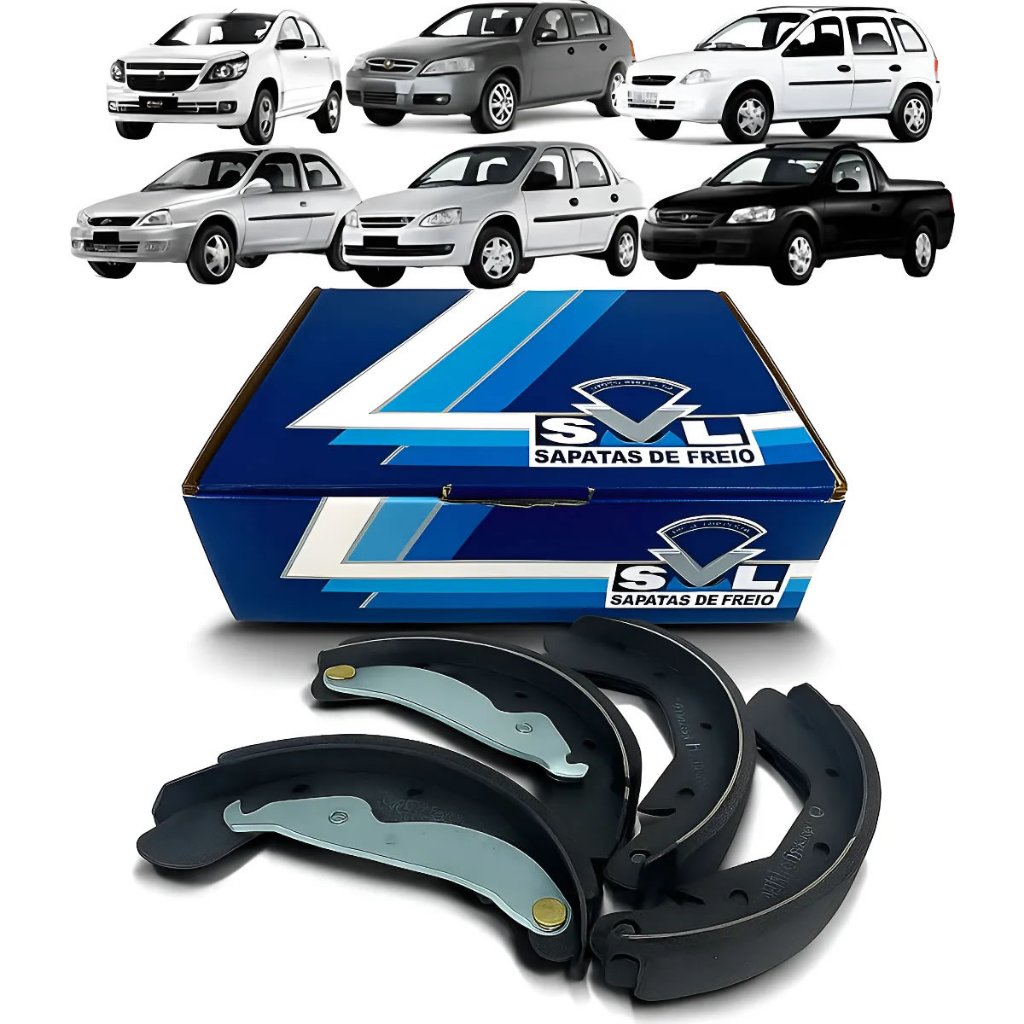 Sapata De Freio Traseira GM Agile Corsa Wind Classic Wagon Sedan Celta Original SYL Novo Garantia NF