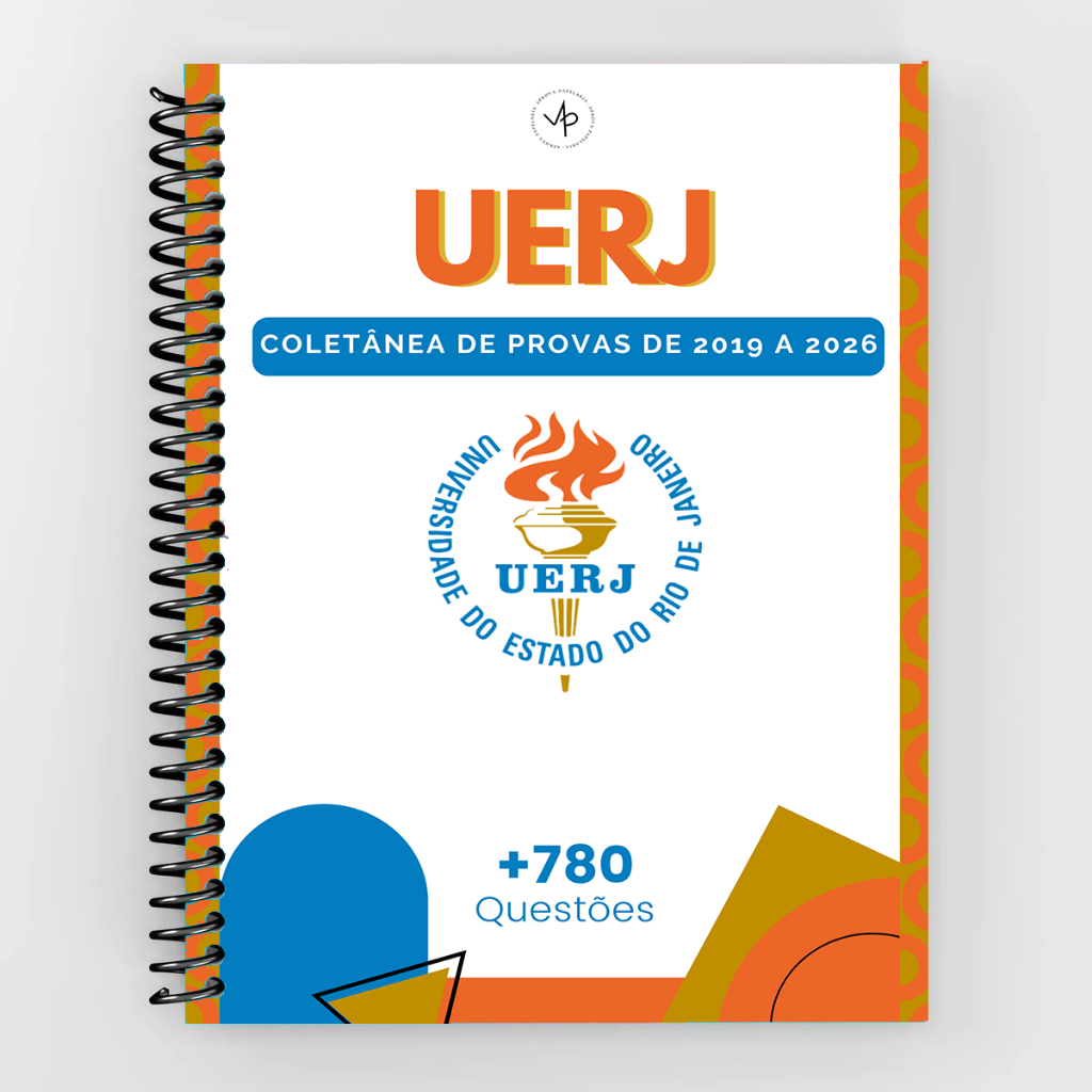 Apostila de provas anteriores UERJ 2026 - provas anteriores de 2019 a 2026 + gabaritos