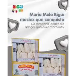 MARIA MOLE 600 GRAMAS 50 UNIDADES - BIGU em Oferta na Shopee