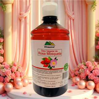 Óleo de Rosa Mosqueta  Premium 500ml Prensado a Frio ON clareador de manchas em Oferta na Shopee