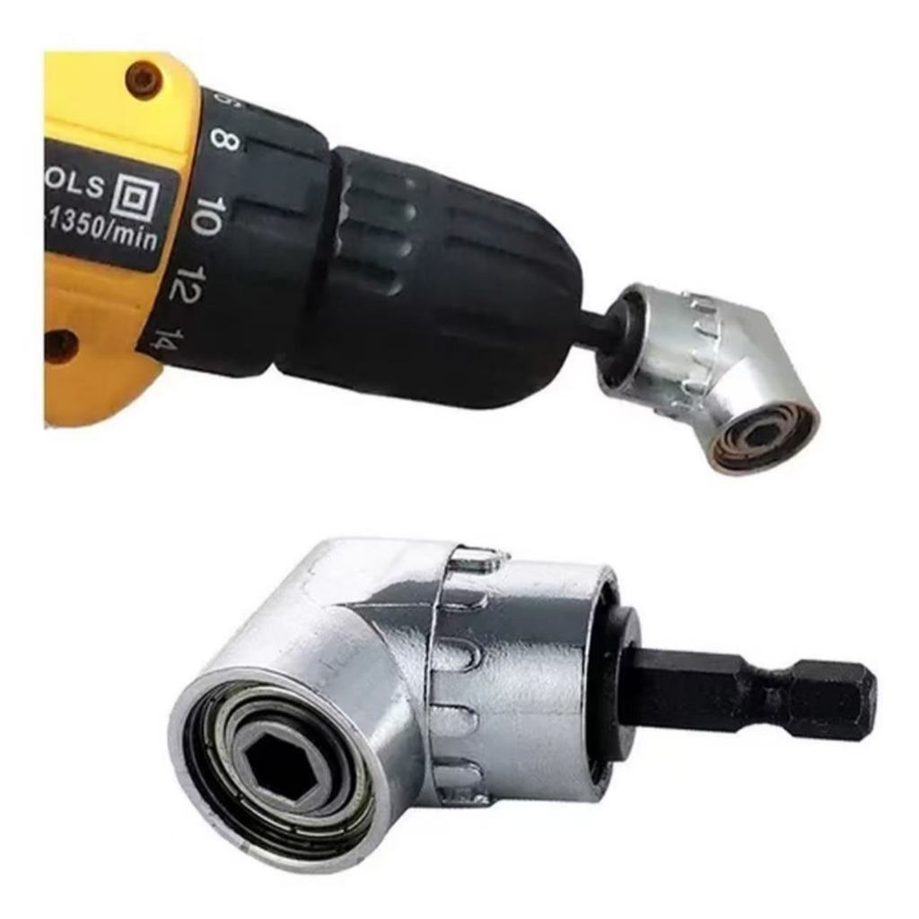 Adaptador Angular Para Parafusadeira 105 Graus PROFISSIONAL/ADAPTADOR ANGULAR 105 GRAUS METALICO PARA PARAFUSADEIRA