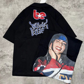 Camiseta Unissex Algodão Billie Eilish BE em Oferta na Shopee