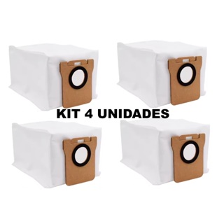 Kit Saco Coletor Para Robô Aspirador X10+ / X20+ Plus e B101GL S20+ S20 PLUS S10+ S10 PLUS em Oferta na Shopee