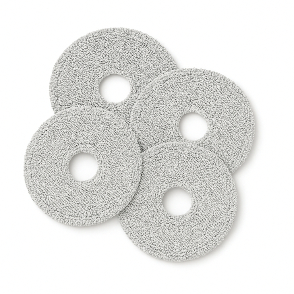 Kit Panos Mop Para Robô Aspirador X10+ / X20+ Plus e B101GL S20+ S20 PLUS S10+ S10 PLUS Esfregão de Microfibra em Oferta na Shopee