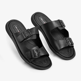 Sandália Masculina Ferracini Couro Legitimo Anatômica Fivela Dakar Preta  1591-667A em Oferta na Shopee