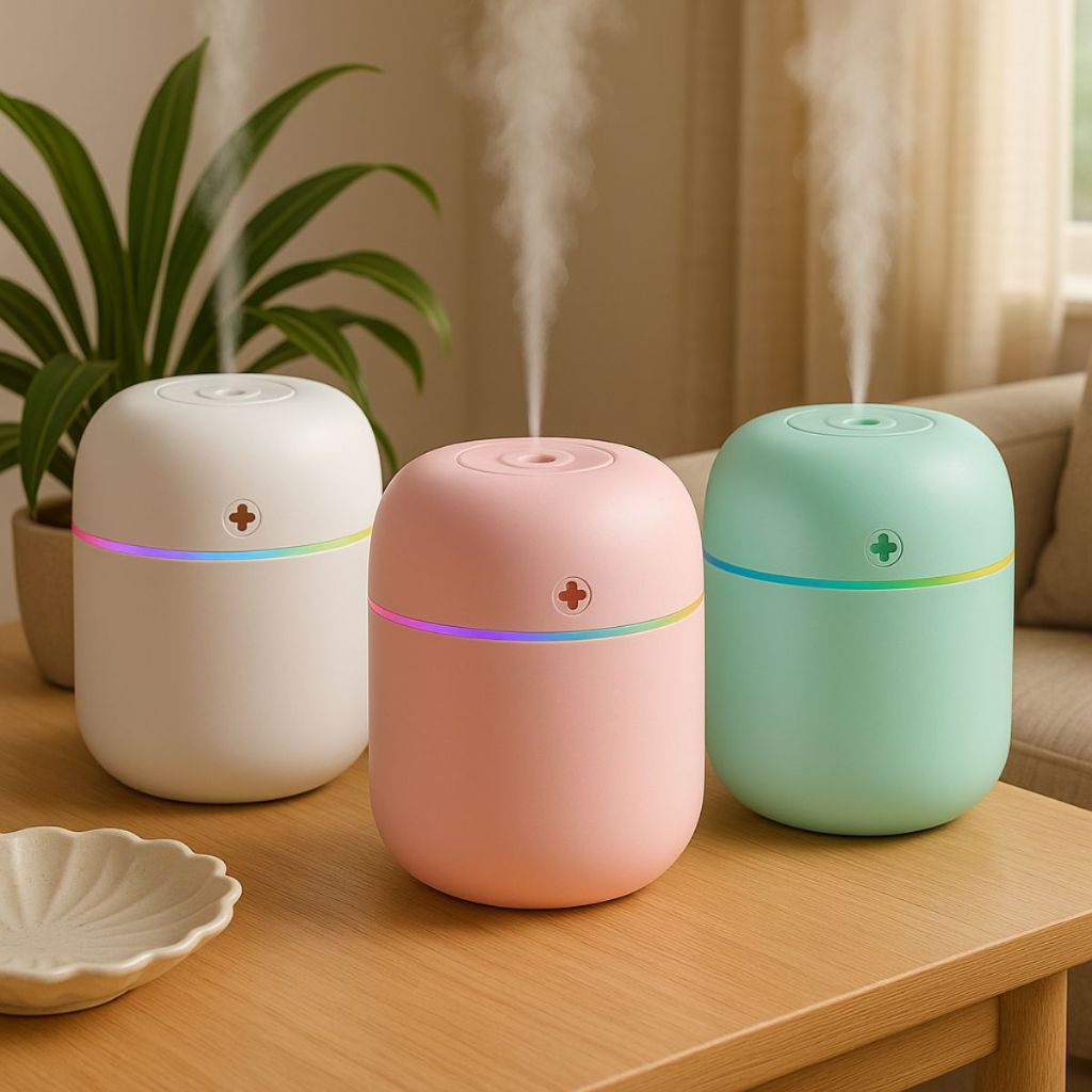 Umidificador de Ar 220ml Portátil Doméstico Óleos Aromatizador Purificador Ambiente Casa em Oferta na Shopee